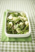 Warm Pea, Asparagus, and Mint Salad